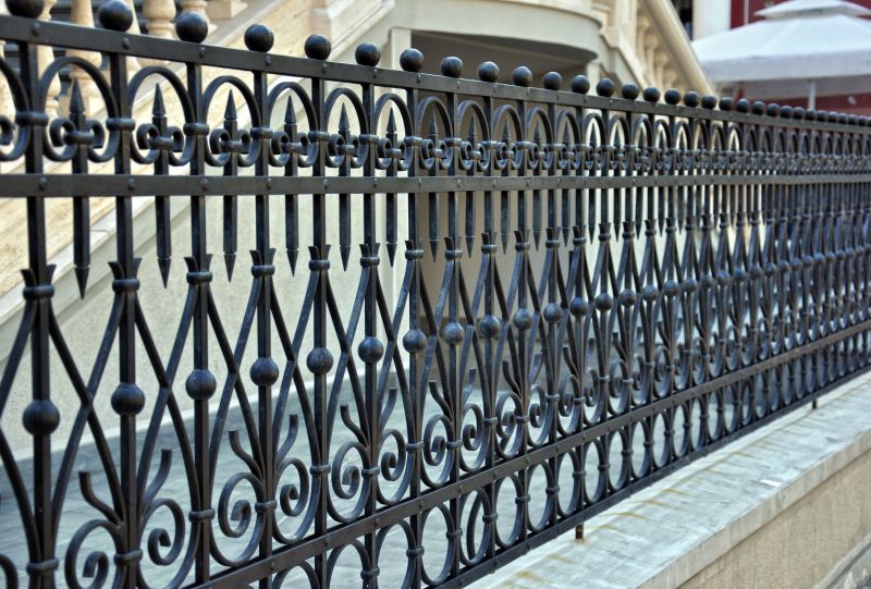 New Wrought Iron Fence